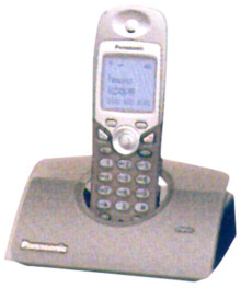 Điện thoại để bàn không dây kỹ thuật số tầm xa Panasonic (ID: HV-GOL-KX-TCD500AX) 