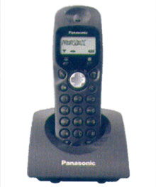 Điện thoại để bàn không dây kỹ thuật số tầm xa Panasonic (ID: HV-GOL-KX-TA143BX) 