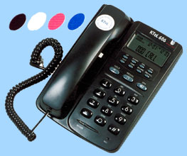 Điện thoại để bàn KTel 686 (ID: HV-GOL-dt686-black) 