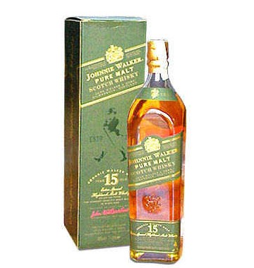 Johnie Walker Pure Malt 36 Fl.oz (1000 ml). Made in France (ID: HV-NH-W-845) 