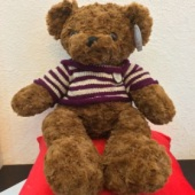 Deep Brown Teddy Bear 2 (ID: TH-TB-BROWN-2) 