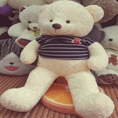 White Teddy Bear 1,4 M (ID: TH-WH-TED-BEAR-1-4M) 